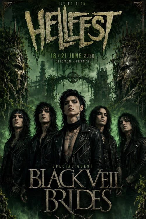 Black Veil Brides - Hellfest 2026