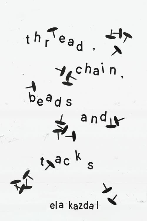 thread, chain, beads, and tacks