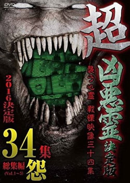 超凶悪霊決定版 襲う心霊 戦慄映像三十四集 怨