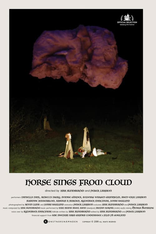 Horse Sings from Cloud