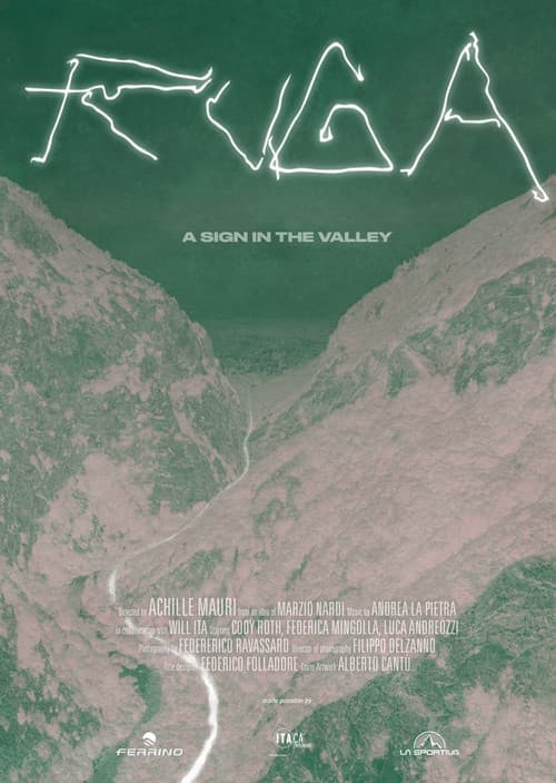 Ruga - A sign in the valley