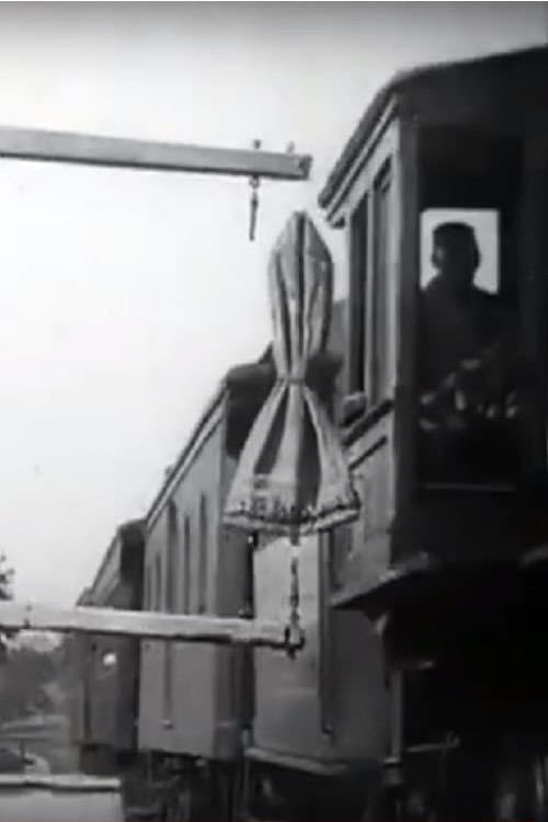 Train Taking Up Mail Bag, U.S.P.O.