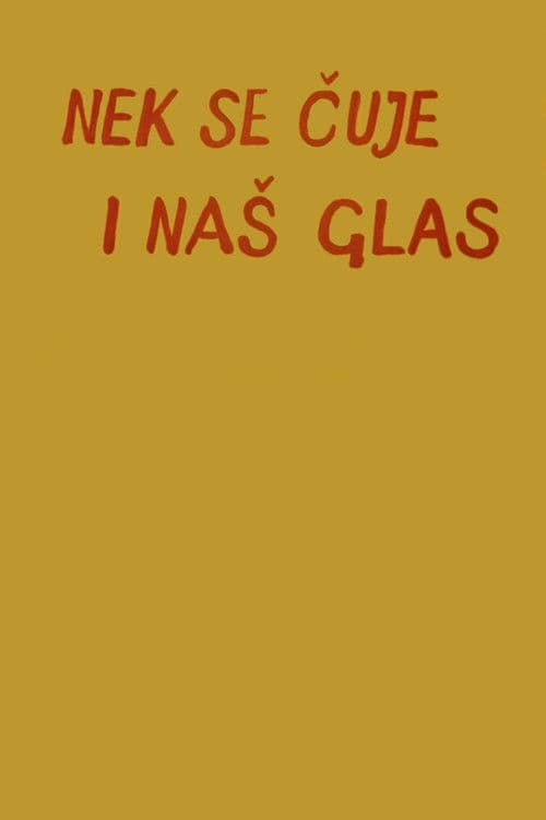 Nek se čuje i naš glas