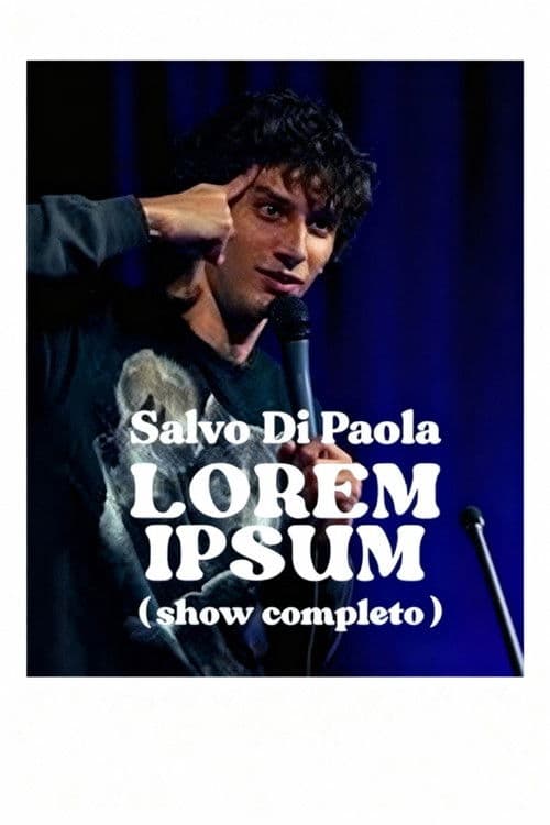 Salvo Di Paola: Lorem Ipsum