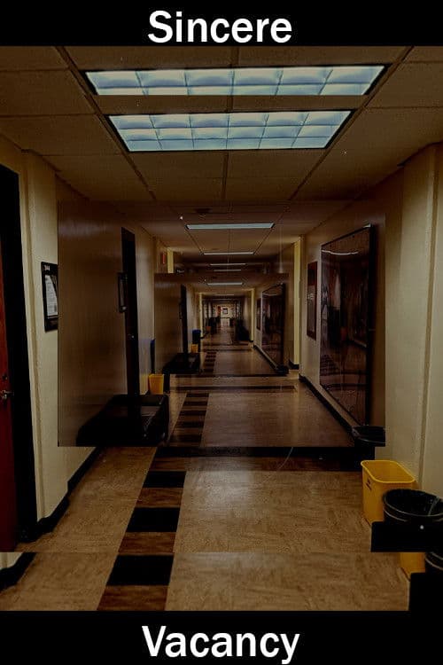 Sincere Vacancy