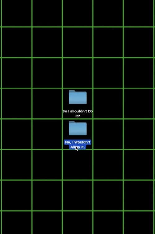 No, I Wouldn't Allow It