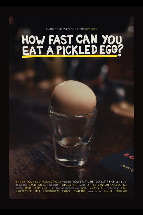 How Fast Can You Eat A Pickled Egg?