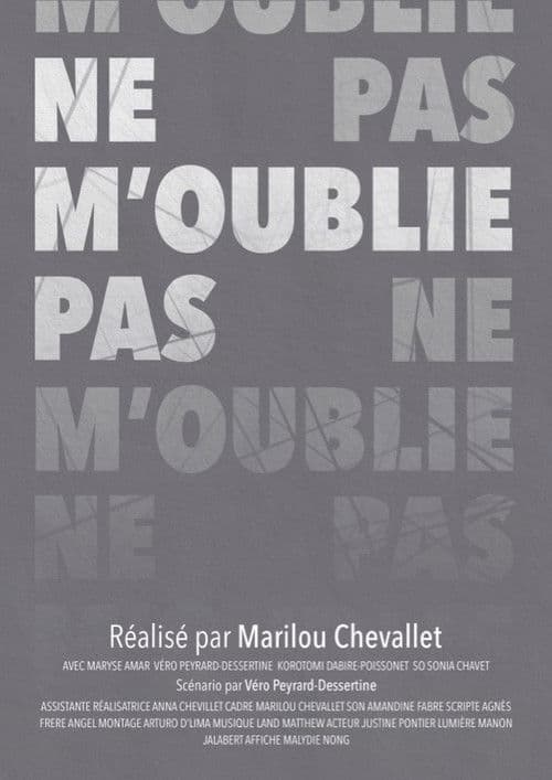 Ne m´oublie pas