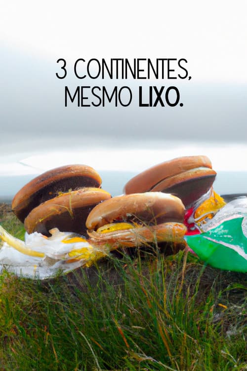 3 continentes, mesmo lixo.