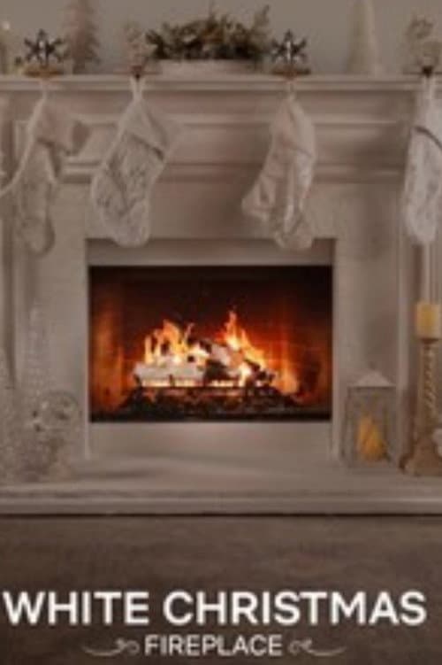 White Christmas Fireplace