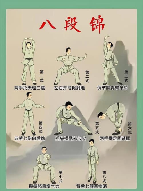 健身操-八段锦
