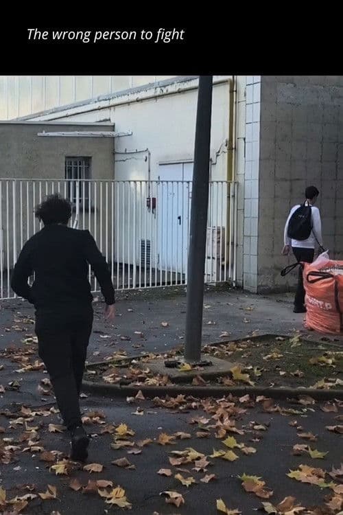 The wrong person to fight