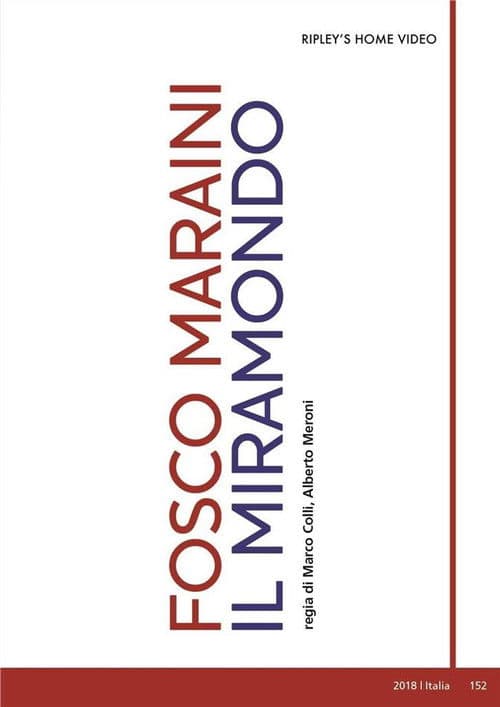 Fosco Maraini, il Miramondo