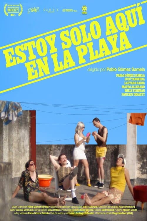 Estoy solo aquí en la playa