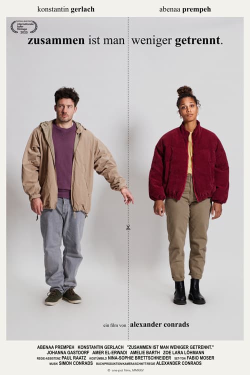 zusammen ist man weniger getrennt.