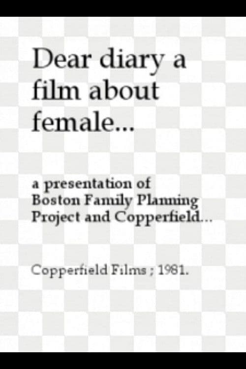 Dear Diary: A Film About Female Puberty