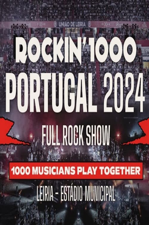 Rockin' 1000 Live Live at Estádio Municipal de Leiria, Portugal 2024